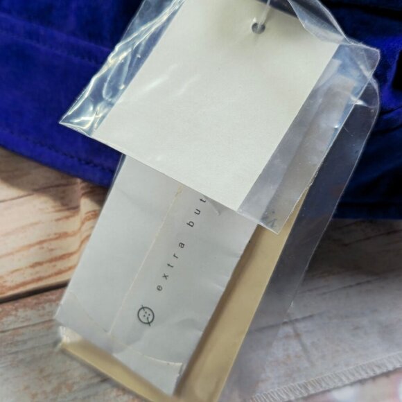 Terry Lewis Purple Genuine Leather Jacket Classic Luxuries Womens Coat With Extr - Picture 4 of 11